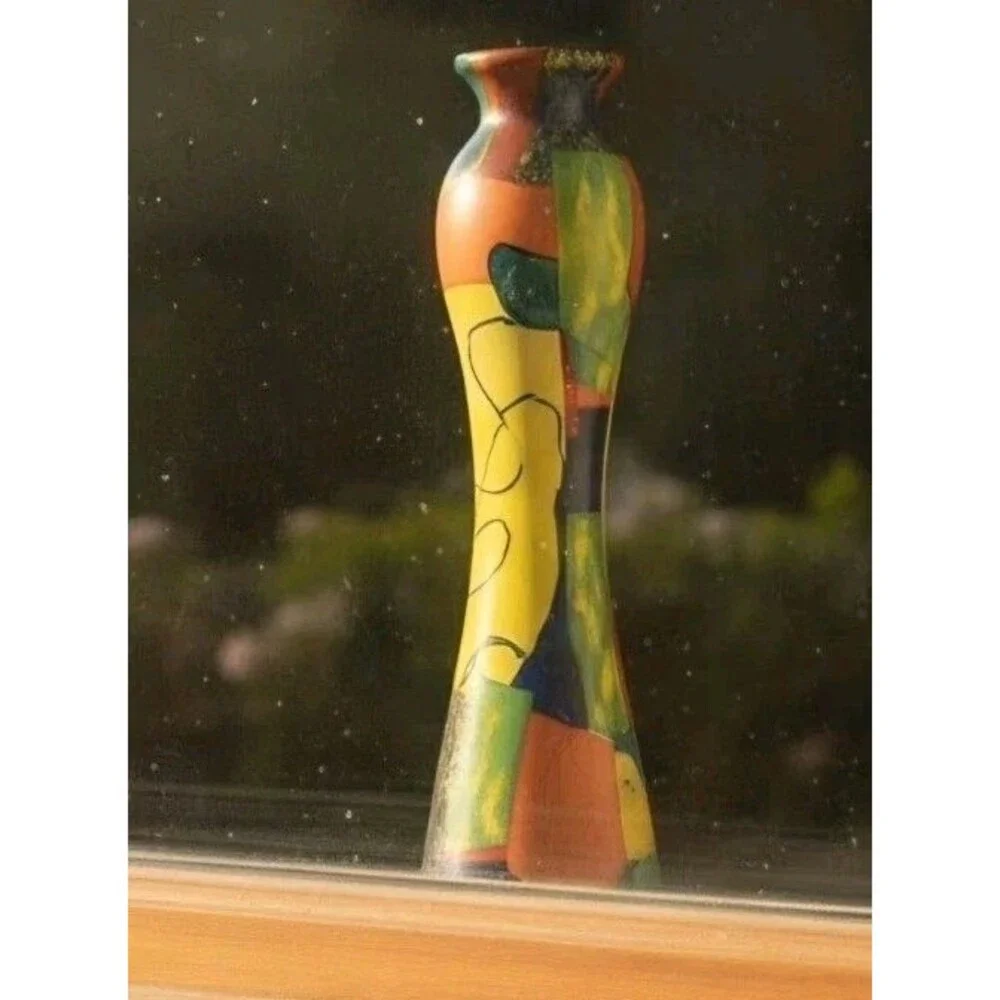 Modern Patchwork Ceramic Vase 13